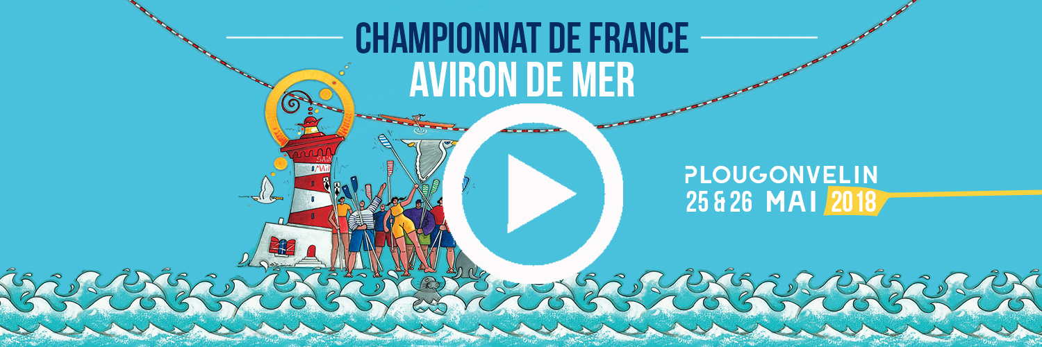 Cliquez sur l'image pour accéder au live vidéo des championnats de France d'aviron de mer 2018