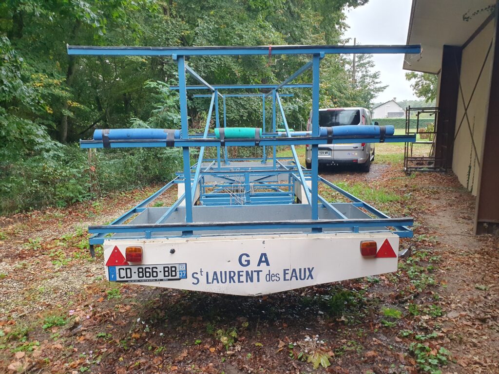vend remorque aviron Lamandé