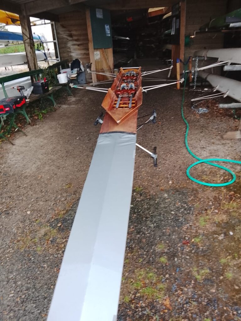 Aviron double porteur 70 en bois