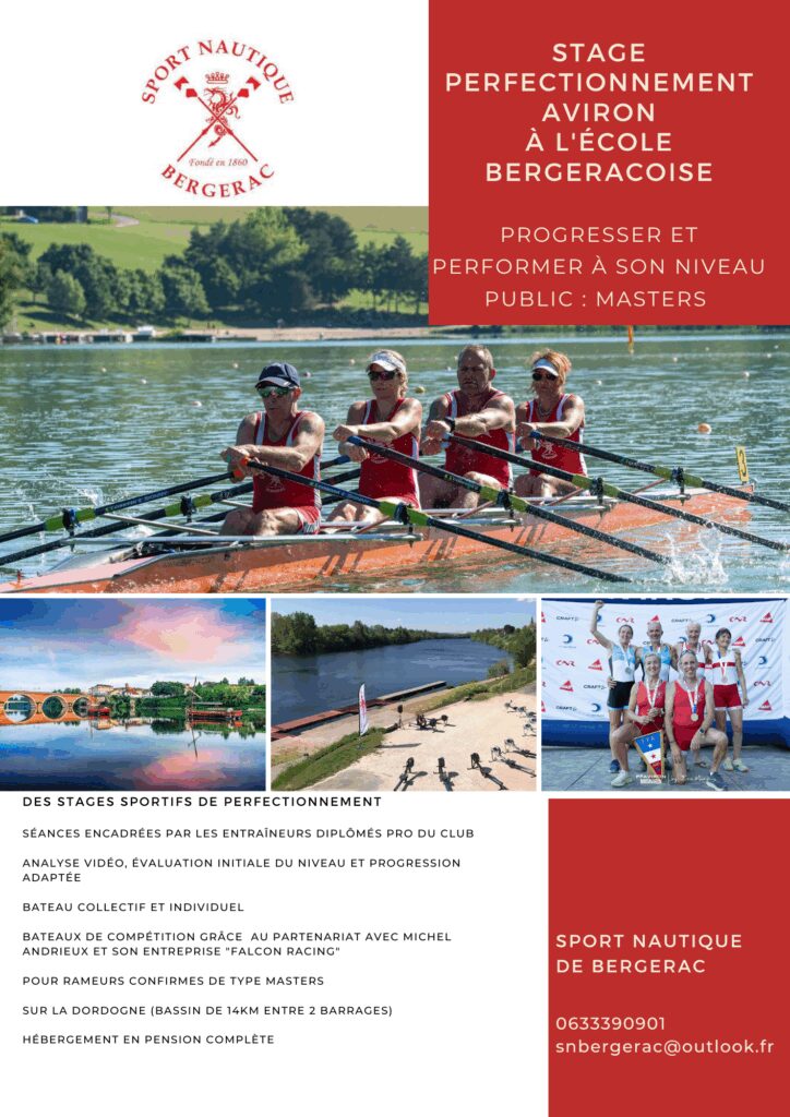 Stage aviron