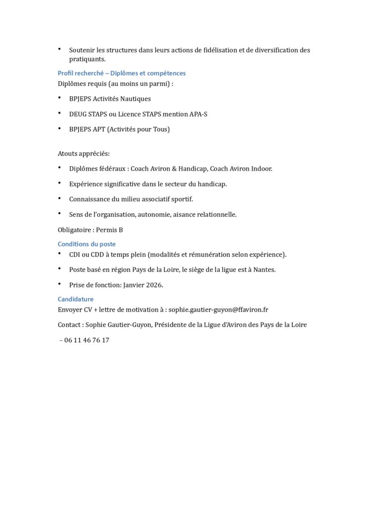 Agent(e) de développement