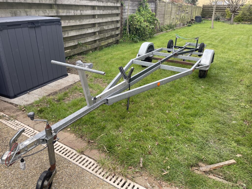 Remorque pour yole de mer eurodiffusion 25