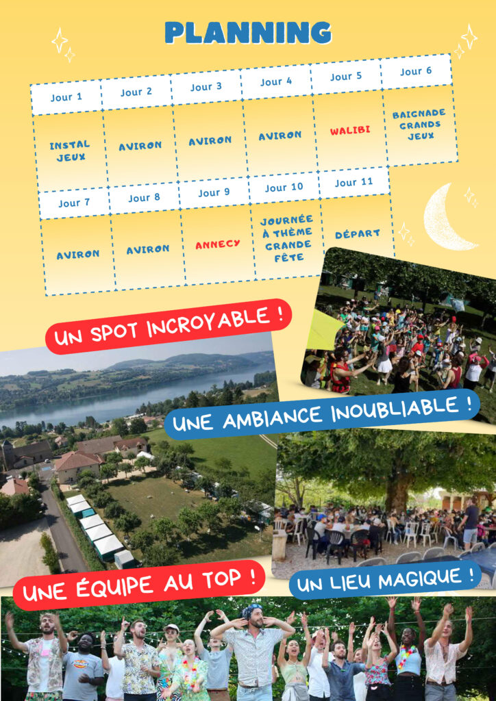 Séjour 10-14 ans