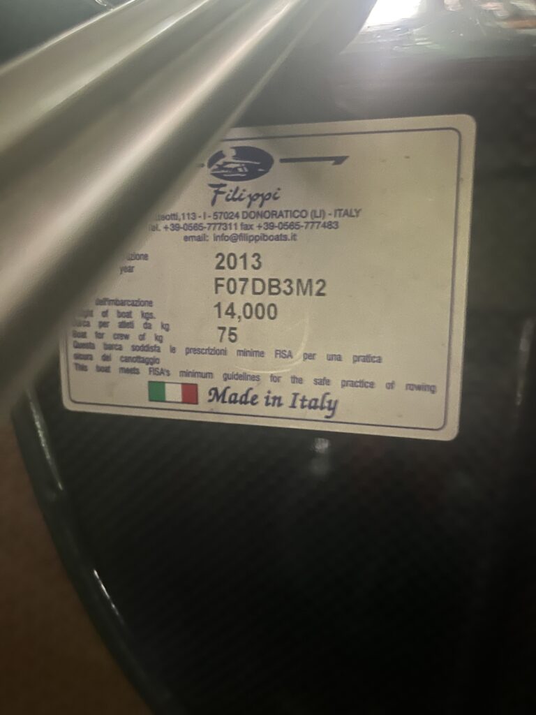 Skiff Filippi F07
