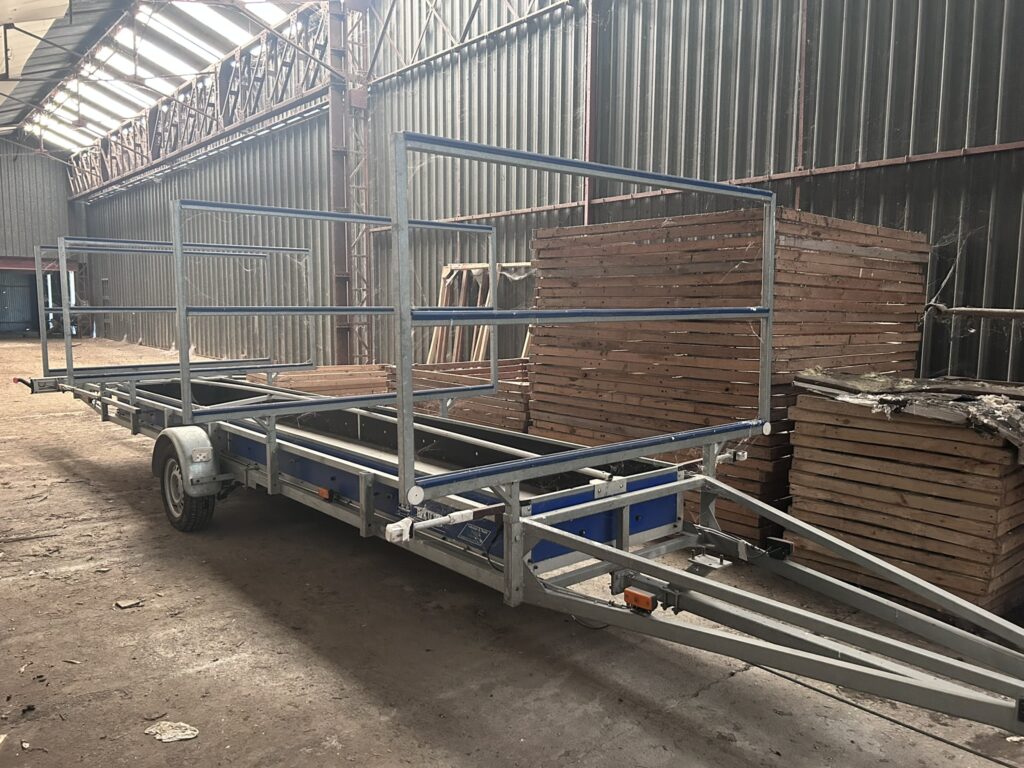 Vend remorque à bateaux – PTAC 750 kg