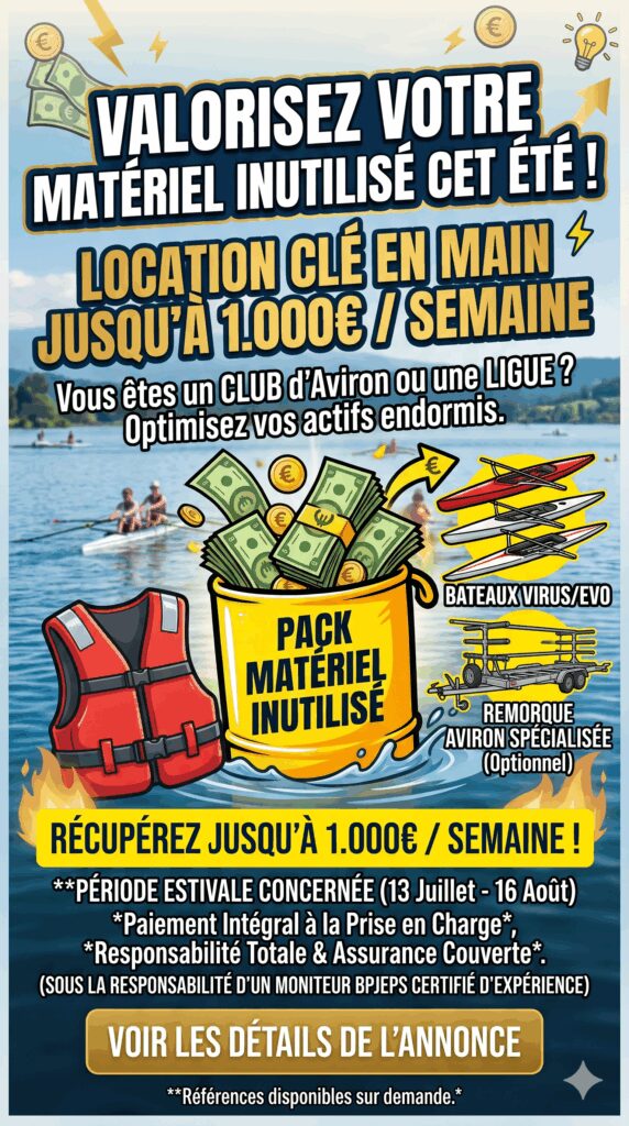 Recherche club/ligue souhaitant valoriser son matériel inutilisé cet été
