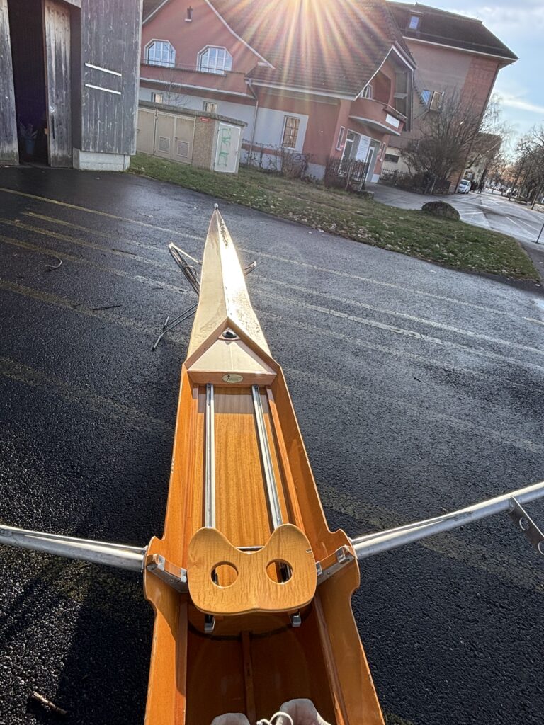 Skiff Stämpfli bois très bon état