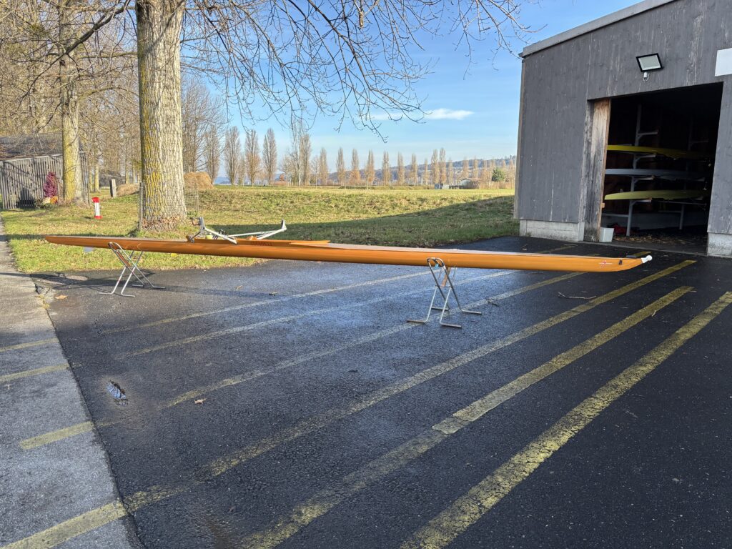 Skiff Stämpfli bois très bon état